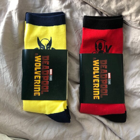 Marvel Studios’ Deadpool & Wolverine Socks (Set of 2) - Picture 1 of 16